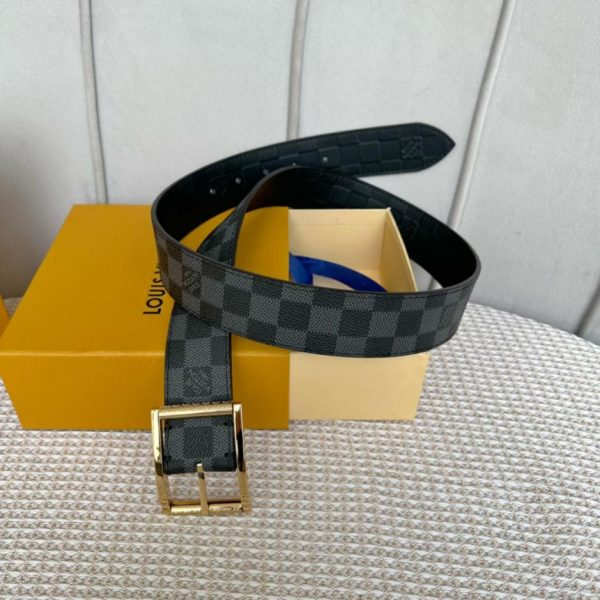 designer,replica,clothing,fake,1:1,lv,luxury,high quality LOUIS VUITTON OEiI double-sided belt