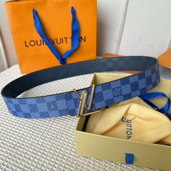 designer,replica,clothing,fake,1:1,lv,luxury,high quality LOUIS VUITTON width 40mm double sided