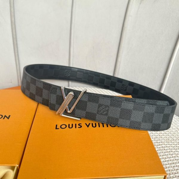 designer,replica,clothing,fake,1:1,lv,luxury,high quality LOUIS VUITTON width 40mm double sided
