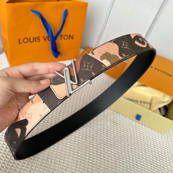 designer,replica,clothing,fake,1:1,lv,luxury,high quality LOUIS VUITTON width 40mm double sided