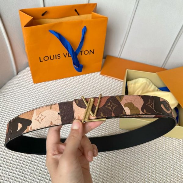 designer,replica,clothing,fake,1:1,lv,luxury,high quality LOUIS VUITTON width 40mm double sided