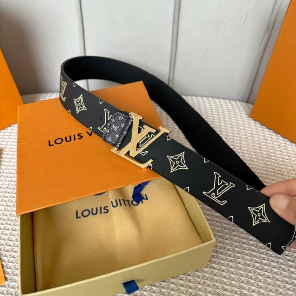 designer,replica,clothing,fake,1:1,lv,luxury,high quality LOUIS VUITTON belt original order width 40 mm