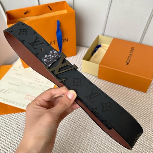 designer,replica,clothing,fake,1:1,lv,luxury,high quality LOUIS VUITTON belt original order width 40mm