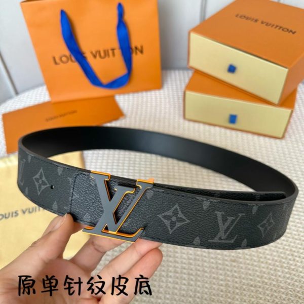 designer,replica,clothing,fake,1:1,lv,luxury,high quality LOUIS VUITTON width 40 belt double-sided