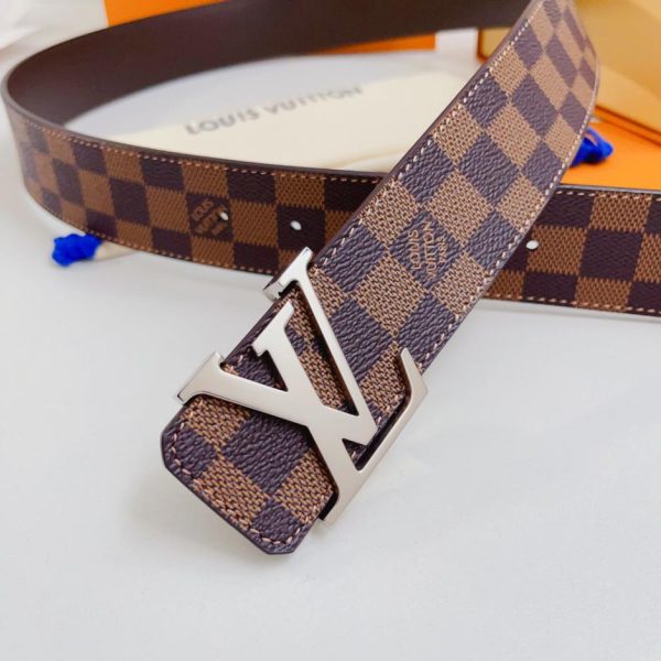 designer,replica,clothing,fake,1:1,lv,luxury,high quality LOUIS VUITTON classic belt width 4.0