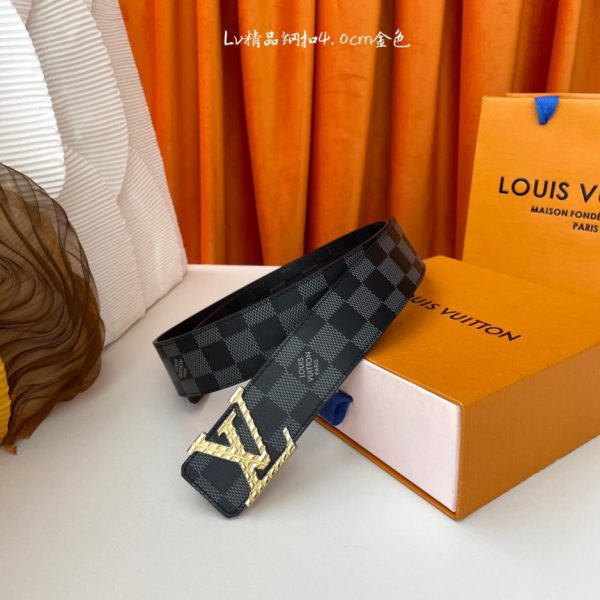 designer,replica,clothing,fake,1:1,lv,luxury,high quality LOUIS VUITTON classic original single width 4.0