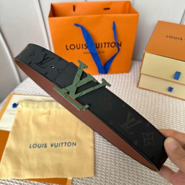 designer,replica,clothing,fake,1:1,lv,luxury,high quality LOUIS VUITTON shape double-sided belt