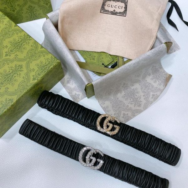 designer,replica,clothing,fake,1:1,lv,luxury,high quality Gucci 24 GG rhinestone 3.0cm