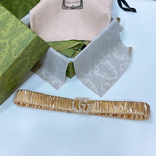 designer,replica,clothing,fake,1:1,lv,luxury,high quality Gucci 24 GG rhinestone 3.0cm