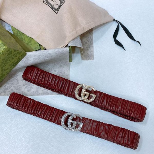 designer,replica,clothing,fake,1:1,lv,luxury,high quality Gucci 24 GG rhinestone 3.0cm