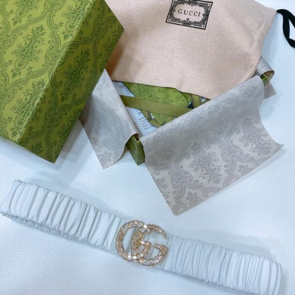 designer,replica,clothing,fake,1:1,lv,luxury,high quality Gucci 24 GG rhinestone 4.0cm