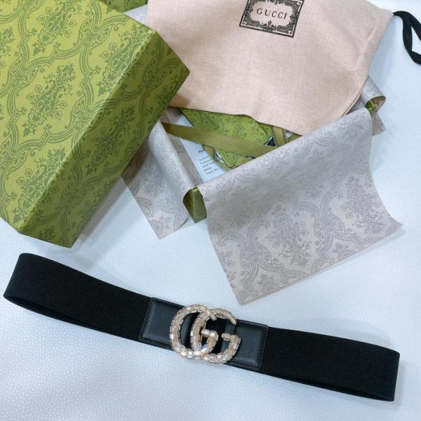 designer,replica,clothing,fake,1:1,lv,luxury,high quality Gucci 24 GG rhinestone 4.0cm