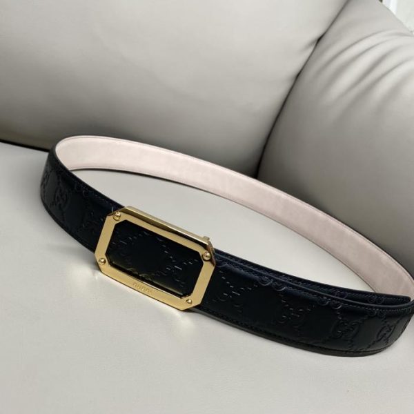 designer,replica,clothing,fake,1:1,lv,luxury,high quality Gucci Signature official website updates 3.5 width