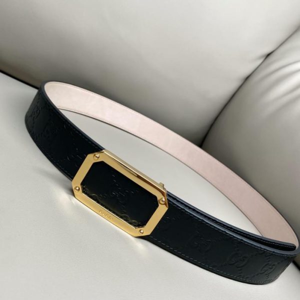 designer,replica,clothing,fake,1:1,lv,luxury,high quality Gucci Signature official website updates 3.5 width