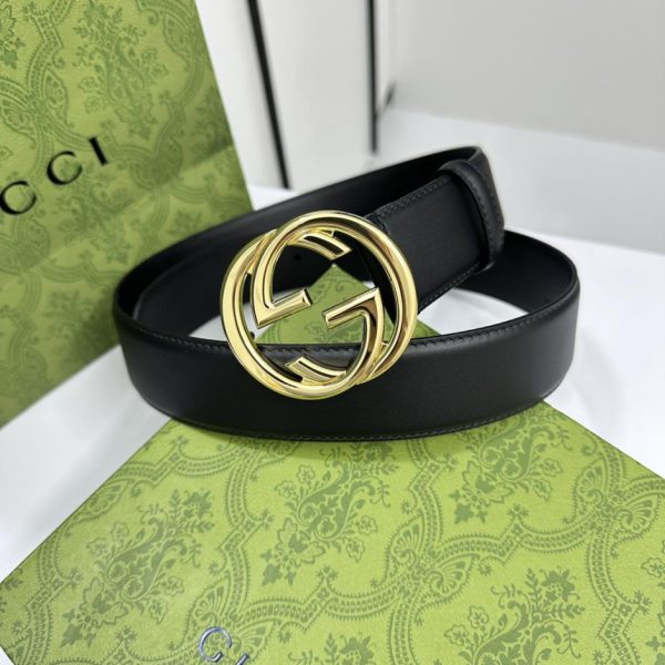 designer,replica,clothing,fake,1:1,lv,luxury,high quality Gucci width 4.0cm interlocking double G