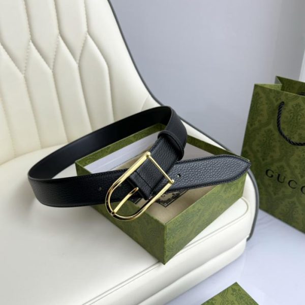 designer,replica,clothing,fake,1:1,lv,luxury,high quality Gucci original leather width 4.0cm