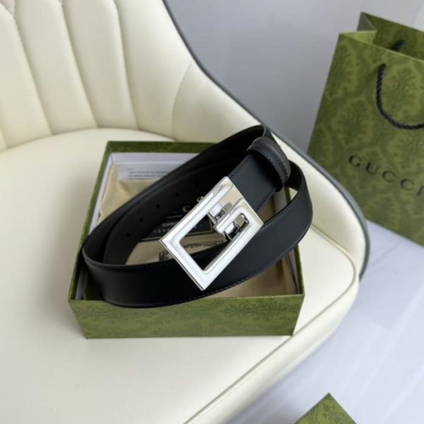 designer,replica,clothing,fake,1:1,lv,luxury,high quality Gucci original leather width 3.5cm