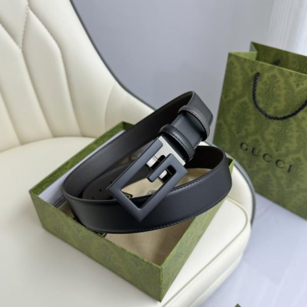 designer,replica,clothing,fake,1:1,lv,luxury,high quality Gucci original leather width 3.5cm