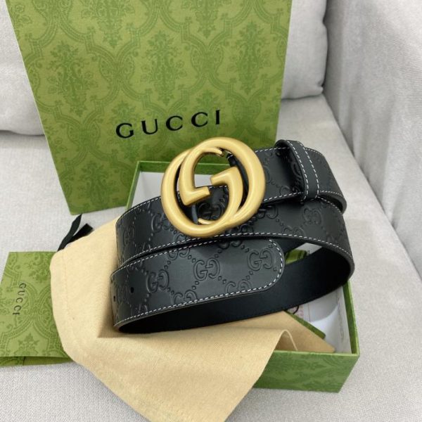 designer,replica,clothing,fake,1:1,lv,luxury,high quality Gucci counter latest width 3.8cm
