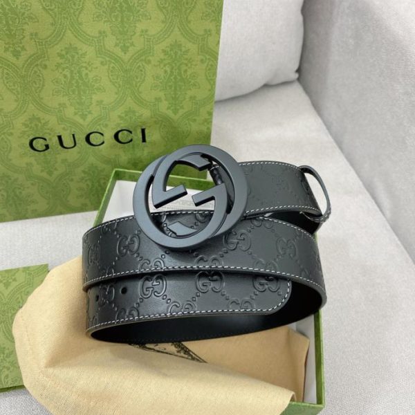 designer,replica,clothing,fake,1:1,lv,luxury,high quality Gucci counter latest width 3.8cm