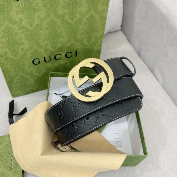 designer,replica,clothing,fake,1:1,lv,luxury,high quality Gucci counter latest width 3.8cm