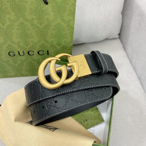 designer,replica,clothing,fake,1:1,lv,luxury,high quality Gucci counter latest width 3.8cm