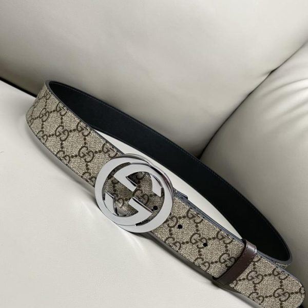 designer,replica,clothing,fake,1:1,lv,luxury,high quality Gucci Supreme canvas belt