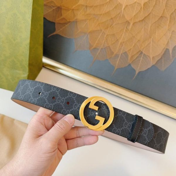 designer,replica,clothing,fake,1:1,lv,luxury,high quality GUCCI new interlocking double G4.0cm