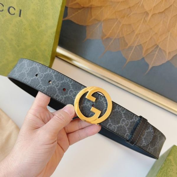 designer,replica,clothing,fake,1:1,lv,luxury,high quality GUCCI new interlocking double G4.0cm