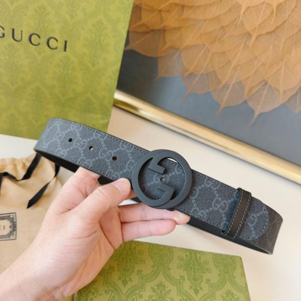 designer,replica,clothing,fake,1:1,lv,luxury,high quality GUCCI new interlocking double G4.0cm