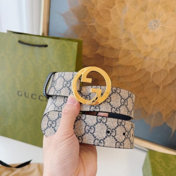 designer,replica,clothing,fake,1:1,lv,luxury,high quality GUCCI new interlocking double G4.0cm