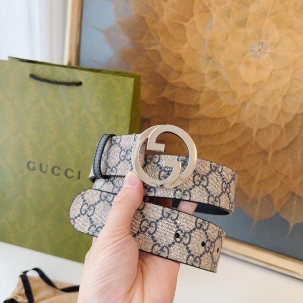 designer,replica,clothing,fake,1:1,lv,luxury,high quality GUCCI new interlocking double G4.0cm