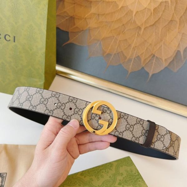 designer,replica,clothing,fake,1:1,lv,luxury,high quality GUCCI new interlocking double G4.0cm