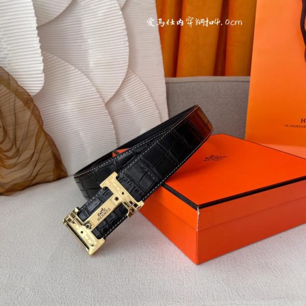 designer,replica,clothing,fake,1:1,lv,luxury,high quality Hermes original single width 3.8cm