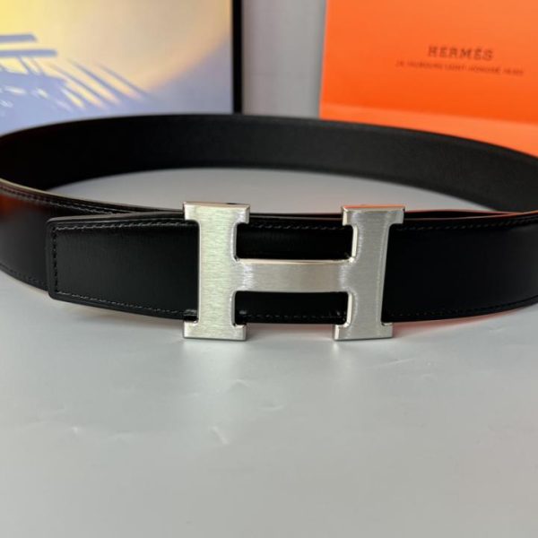 designer,replica,clothing,fake,1:1,lv,luxury,high quality Hermes Togo Reversible Belt 38mm