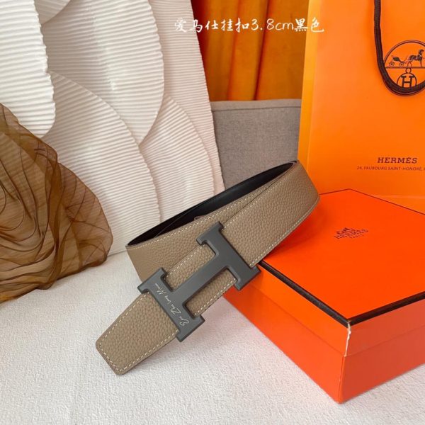 designer,replica,clothing,fake,1:1,lv,luxury,high quality Hermes original single width 3.8cm