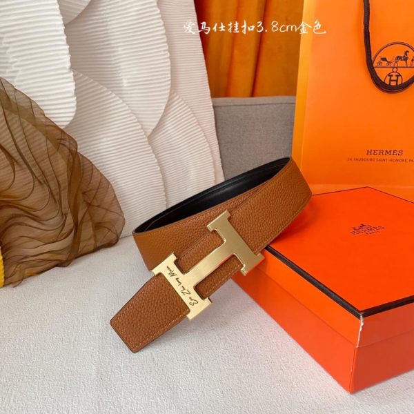 designer,replica,clothing,fake,1:1,lv,luxury,high quality Hermes original single width 3.8cm