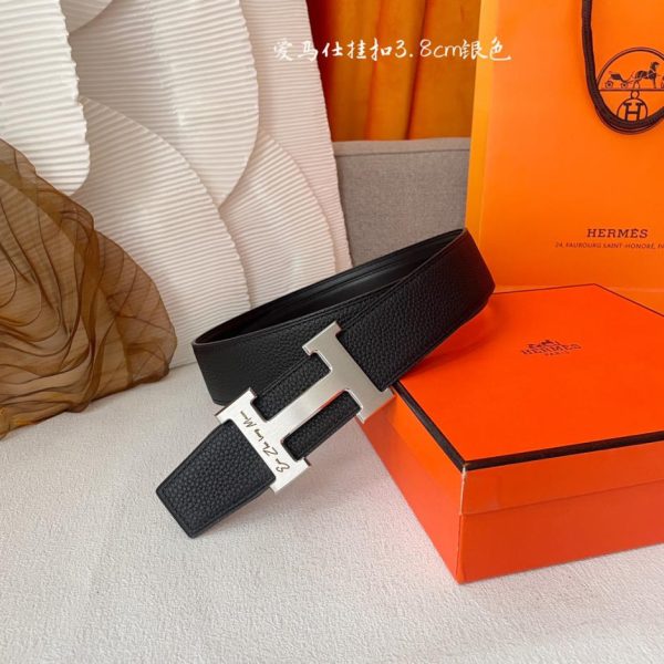 designer,replica,clothing,fake,1:1,lv,luxury,high quality Hermes original single width 3.8cm