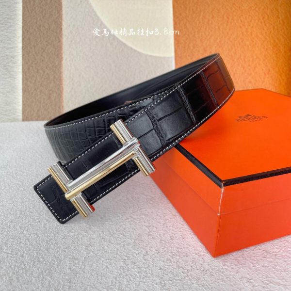 designer,replica,clothing,fake,1:1,lv,luxury,high quality Hermes width 3.8cm