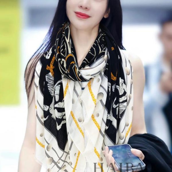 designer,replica,clothing,fake,1:1,lv,luxury,high quality Chenel Cashmere Long Scarf