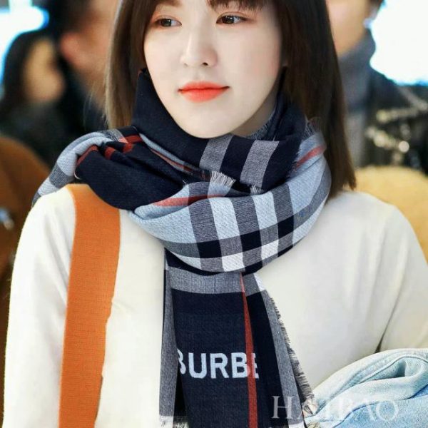 designer,replica,clothing,fake,1:1,lv,luxury,high quality Burberry pattern double-sided long scarf】
