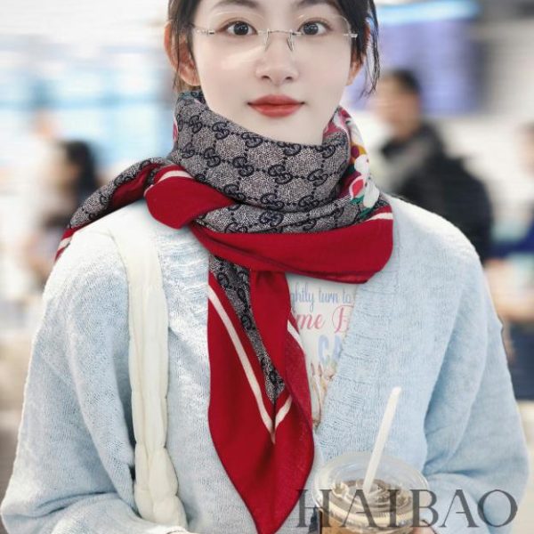 designer,replica,clothing,fake,1:1,lv,luxury,high quality Gucci cashmere square scarf