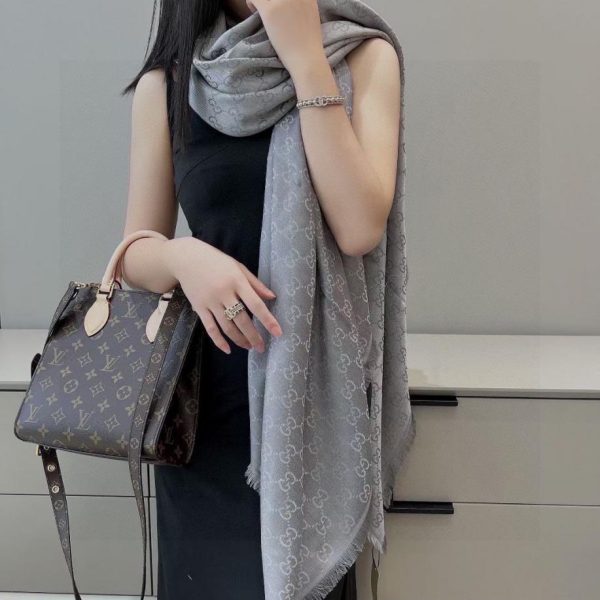 designer,replica,clothing,fake,1:1,lv,luxury,high quality Gucci Silk Cashmere