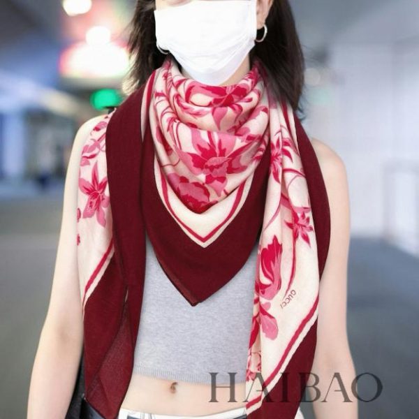 designer,replica,clothing,fake,1:1,lv,luxury,high quality Gucci cashmere square scarf