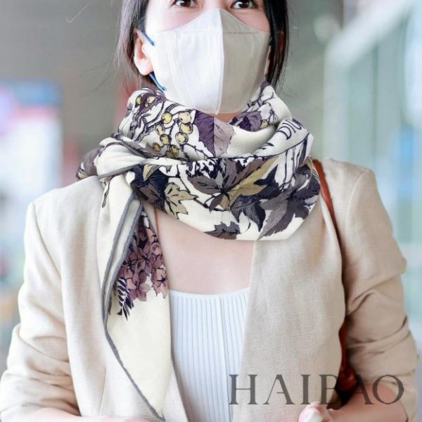 designer,replica,clothing,fake,1:1,lv,luxury,high quality Dior double-sided two-color cashmere square scarf