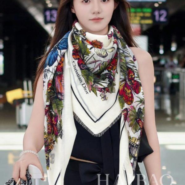 designer,replica,clothing,fake,1:1,lv,luxury,high quality Dior cashmere square scarf