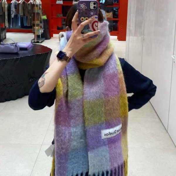 designer,replica,clothing,fake,1:1,lv,luxury,high quality Acne mohair scarf