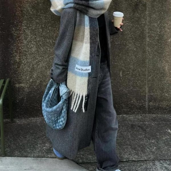designer,replica,clothing,fake,1:1,lv,luxury,high quality Acne mohair scarf