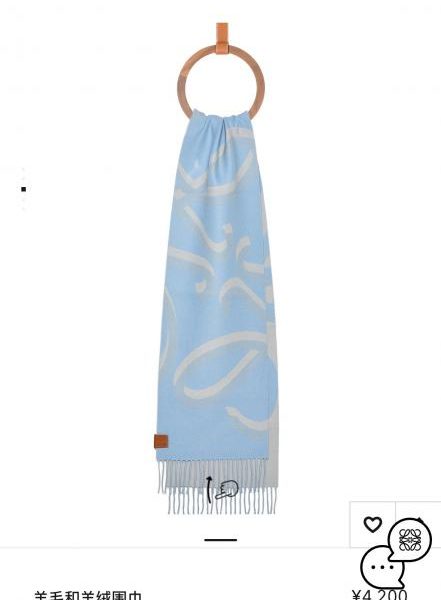 designer,replica,clothing,fake,1:1,lv,luxury,high quality LOEWE double-sided wool scarf