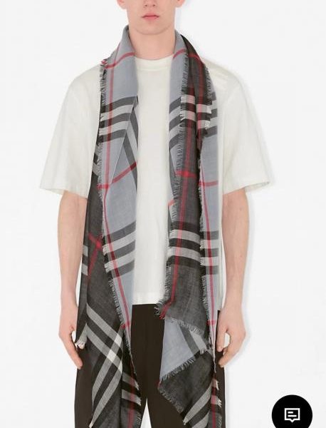 designer,replica,clothing,fake,1:1,lv,luxury,high quality Burberry reversible check cashmere shawl